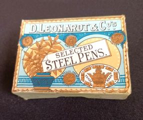 Παλαιό πακέτο με πένες ν.5 D. Leonardt & Co' s - selected steel pens