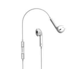 XO EP72 Λευκό In-ear Handsfree με Βύσμα USB-C*