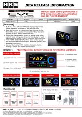Ηλεκτρονικό Boost Controller της HKS Evc7 (45003-AK013)-thumb-1