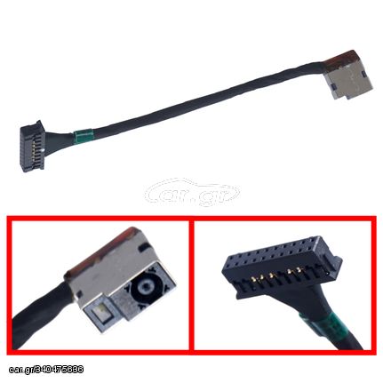 Βύσμα Τροφοδοσίας DC Power Jack Socket για HP Omen 17-CB GTX 1660Ti RTX 2060 17-cb0002ca 17-cb0020nr 200W N18E L57359-001 L52814-S42 L52814-F42 με καλωδιοταινία 10.5cm 20pins ( Κωδ.3979 )