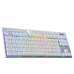 Gaming πληκτρολόγιο - Redragon K621W-RGB Horus TKL (WHITE) | Pancarshop