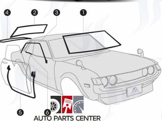 ΛΑΣΤΙΧΑ TOYOTA CELICA 70-78 ΠΟΡΤΩΝ / ΠΑΡΜΠΡΙΖ ΚΑΙΝΟΥΡΙΑ Α ΠΟΙΟΤΗΤΑ