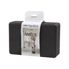 Τουβλάκι Yoga AMILA Brick Μαύρο 96842