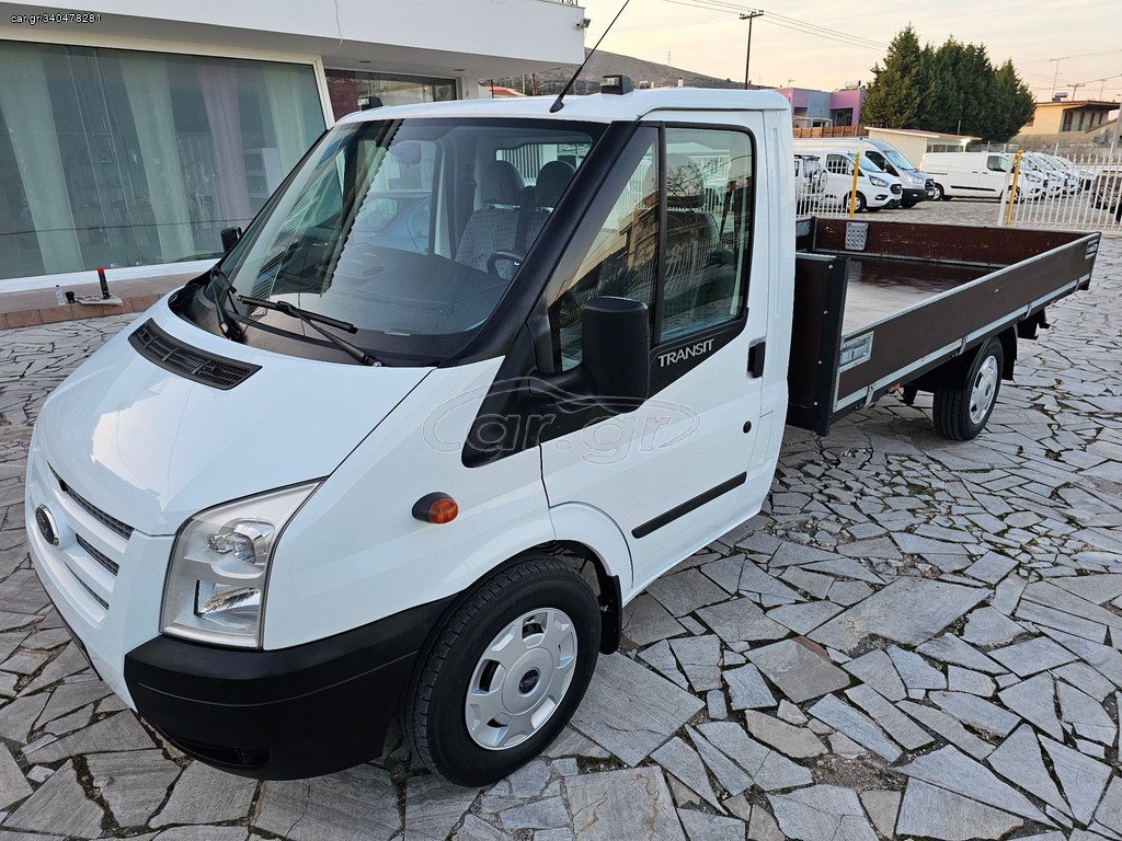 Ford Transit 2013 T 380 ΚΑΡΟΤΣΑ Α/C 140PS