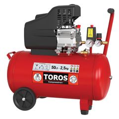 ΑΕΡΟΣΥΜΠΙΕΣΤΗΣ ΜΟΝΟΜΠΛΟΚ ΛΑΔΙΟΥ 50Lt 2.5Hp TOROS 40106 40106