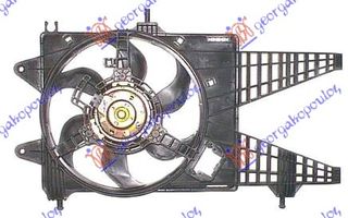 Βεντιλατέρ Ψυγείου Κομπλέ1,3MULTIJET +/-A/C / LANCIA MUSA 03-13 / 51708004 - 1 Τεμ