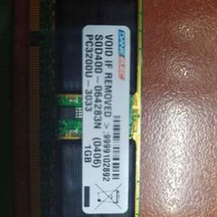 Μνήμη ddr3 για laptop 1GB