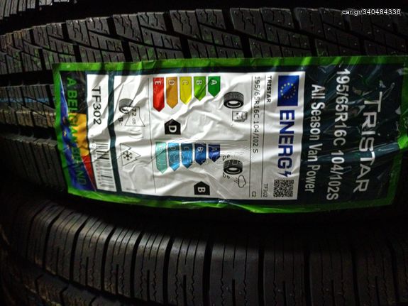 195/65R16 C 104/102S TRISTAR ALL SEASON DOT2123**********ZAROGIANNHS**TYRES*******