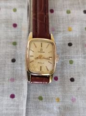 Ρολόι χειρός γυναικείο OMEGA DEVILLE original δεκαετίας '50. Σέρβις 04-02-2024 Άριστη λειτουργία. Διαστάσεις 1,9x1,5 εκατοστά