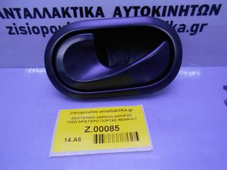 ΕΣΩΤΕΡΙΚΟ ΧΕΡΟΥΛΙ ΕΜΠΡΟΣ-ΠΙΣΩ ΑΡΙΣΤΕΡΟ (L) ΠΟΡΤΑΣ RENAULT CLIO-KANGOO-MODUS-TWINGO-MASTER 2006-2015 (INT 2)