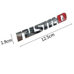 Nissan Nismo Μεταλλικό Σήμα-thumb-2