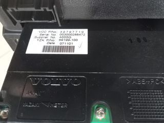 VOLVO C30-S40-V50 2004-12 ΟΘΟΝΗ ΛΕΙΤΟΥΡΓΙΩΝ ΡΑΔΙΟ & ΚΛΙΜΑΤΙΣΜΟΥ ΜΕ ΚΩΔΙΚΟ 30797719-thumb-3