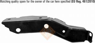 Carro Βάση ΤραβέρσαΣ Προφυλακτήρα Εμπρός Μεταλλική κατάλληλο για VW JETTA 1984-1991 (19E/1G2/165) / 191807114 - Αριστερό - 1 Τεμ