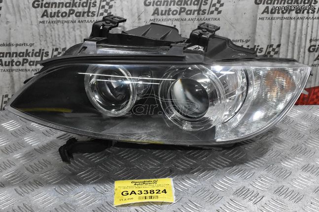 Φανάρι Εμπρός Αριστερό Bmw 3 Ε92 Coupe 2006-2012 (Xenon) (Angel Eyes) 7162127-11 L