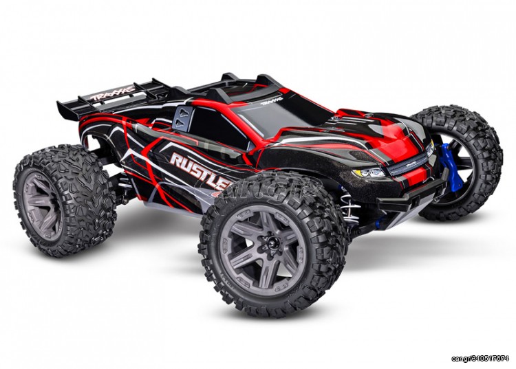 Off-Road Traxxas 2024 Rustler 4x4 BL-2s 1/10 RTR TQ Red