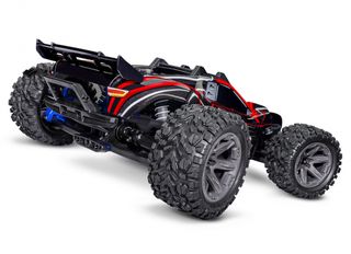 Off-Road Traxxas 2024 Rustler 4x4 BL-2s 1/10 RTR TQ Red-thumb-3