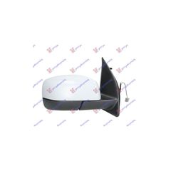 ΚΑΘΡΕΦΤΗΣ ΗΛ. ΘΕΡΜ. ΗΛ. ΑΝ. ΒΑΦ. (6 PIN) (CONVEX GLASS) ΔΕΞ. - LAND ROVER FREELANDER '11--thumb-1