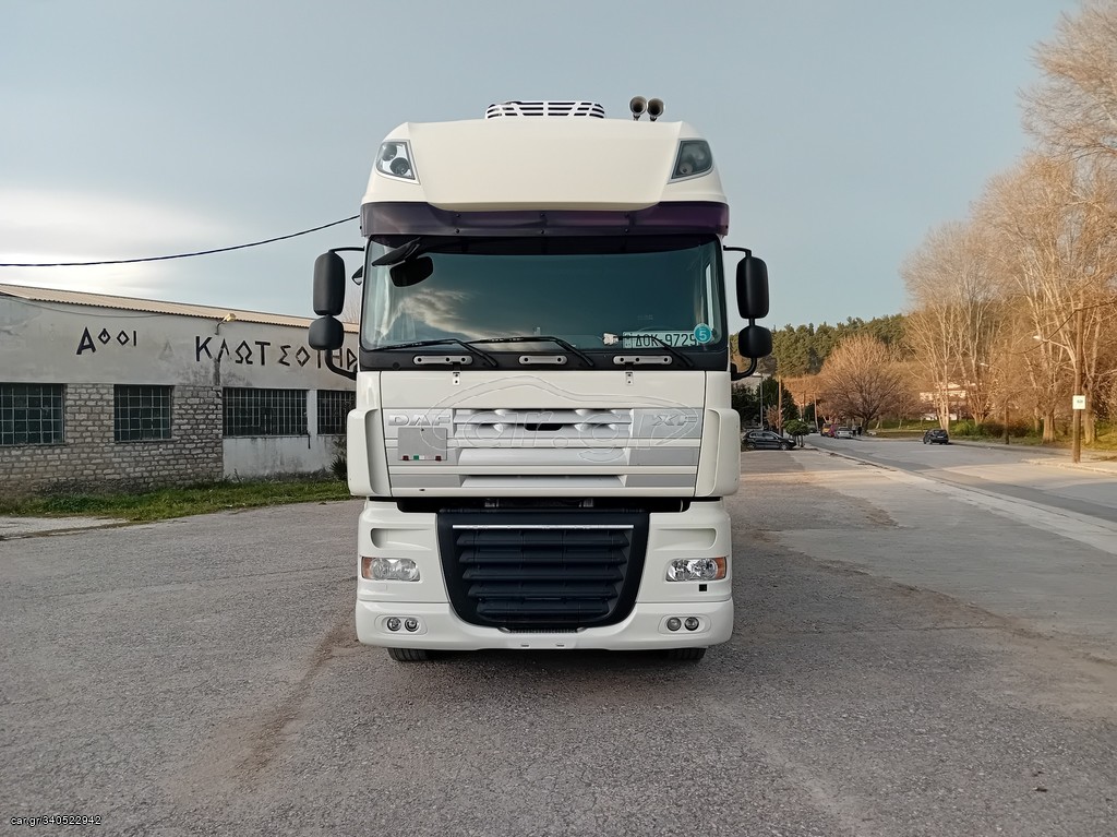 Καρότσα Κουρτίνα DAF 2010 XF 105-510  EURO 5 (SUPER SPACE CAB+TIMONI)