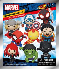 MARVEL - Classic 3D - 3D Foam Bag Clip (Display 24 Pcs)-thumb-2