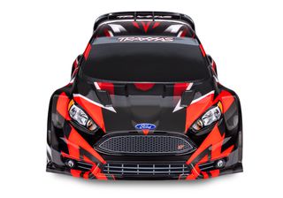 Off-Road Traxxas 2024 Ford Fiesta ST Rally 1/10 4WD TQ Red BL-2S-thumb-1