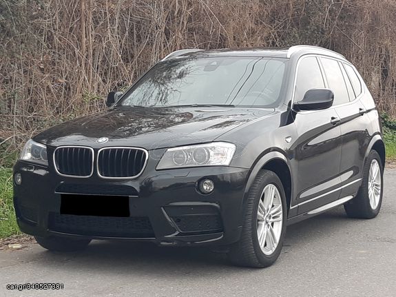 Bmw X3 '13  Drive20d Μ Packet  NAVI - ΔΕΡΜΑ - OΡΟΦΗ