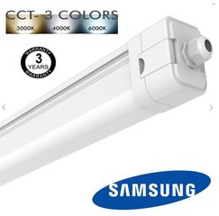 Έτοιμο Φωτιστικό LED Tri-Proof Light 20W CCT SAMSUNG Chip – 60cm IP65 - 09-103-001