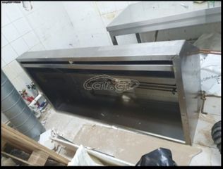 Inox Διπλοτοιχη χοάνη με υποδοχή φίλτρων 