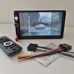 Multimedia Ηχοσύστημα Αυτοκινήτου με Οθόνη Αφής 7″ 2DIN,USB,SD.Bluetooth,AUX,Τηλεχειριστήριο