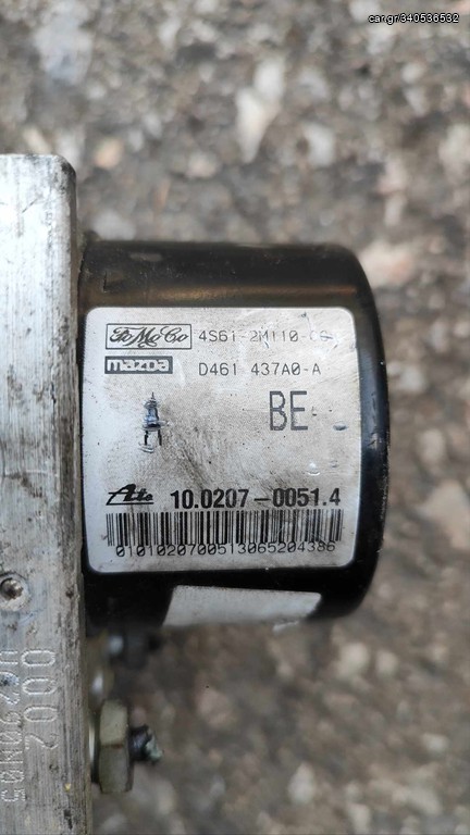 ABS Ford fiesta mk6-6,5