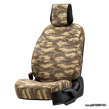 Ημικάλυμμα Καθίσματος Αυτοκινήτου Otom Safari Concept Ύφασμα Παραλλαγής "Camouflage" Αδιάβροχο SFRM-106 1 Τεμάχιο - 11774