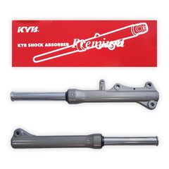 Μπουκάλες μπότες πιρουνιού ζεύγος ασημί YAMAHA CRYPTON R 115 KAYABA