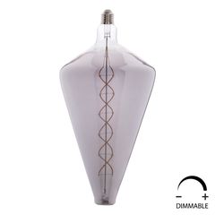 ΛΑΜΠΤΗΡΑΣ LED FILAMENT 8W E27 3000K SMOKE COLOR DIMMABLE  HM4054.03