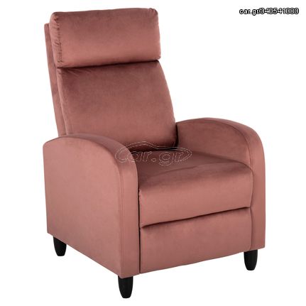 ΠΟΛΥΘΡΟΝΑ RELAX HIBER HM9782.02 ΣΑΠΙΟ ΜΗΛΟ ΒΕΛΟΥΔΟ 67,5x90x104Υ εκ.