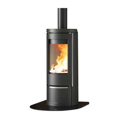 Σόμπα Ξύλου Αερόθερμη La Nordica Marlena 7.5kW - Μαύρο