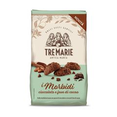 Μπισκότα Μαλακά Σοκολάτας Και Κακάο Tre Marie Antica Marca I Morbidi Cioccolato E Fave Di Cacao Biscotti 300g