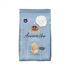 Γκοφρετάκια Με Γέμιση Κρέμα Γάλακτος Tre Marie Ancora Uno Milk Cream Filled Wafer 200g