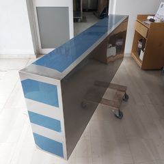 Ποτηριέρα ανοξείδωτη 196*28*70 εκ. ΠΡΟΣΦΟΡΑ! Ποιότητα & Τιμή Stockinox-thumb-11
