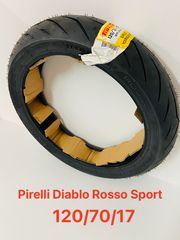 PIRELLI DIABLO ROSSO SPORT 120/70/17 HONDA GTR 150