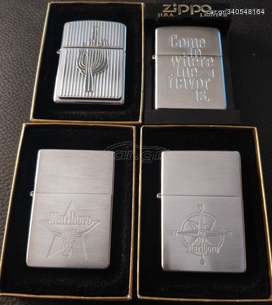 ZIPPO MARLBORO VINTAGE SERIES ΣΥΛΛΕΚΤΙΚΟΙ ΑΝΑΠΤΗΡΕΣ