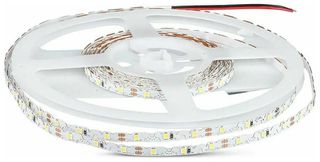 V-TAC Ταινία LED DC:12V SMD2835 5W/m IP20 6500K ψυχρό λευκό σε σχήμα s ρολό 5m 212561
