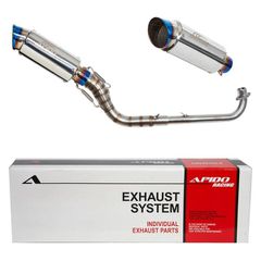 ΕΞΑΤΜΙΣΗ APIDO HIGH UP HONDA INNOVA 125 (003-5432 SILVER-BLUE)