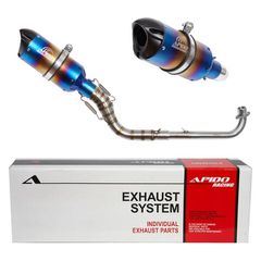 ΕΞΑΤΜΙΣΗ APIDO HIGH UP HONDA INNOVA 125 (003-1230 BLUE)