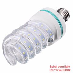 Λάμπα LED - Spiral Corn - E27 - 12W - 6500K - 356960-thumb-1