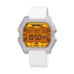 Ψηφιακό ρολόι χειρός – Skmei - 1623 - White/Gold
