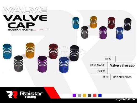 Καπάκι βαλβίδας ελαστικών αυτοκινήτου - R-Z17106-4U - 140523