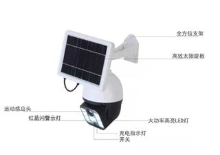 Ηλιακός προβολέας LED & Dummy Camera - T30 - 700301-thumb-1