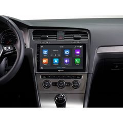 Dynavin U-D8-3S-PRO Android Multimedia 10.1" Με ενσωματωμένο DAB, Apple CarPlay Υποστήριξη Android Auto Χρώμα Ασημί Για VW Golf 7 2012 - 2020