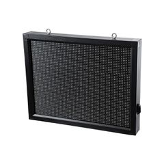 GLOBOSTAR® DISPLAY 90287 Κυλιόμενη Ψηφιακή Επιγραφή 64x48cm P10 Μονής Όψης LED AC 220-240V Αδιάβροχο IP65 RGB - WiFi Control μέσω FK APP - Αισθητήρας Θερμοκρασίας & Υγρασίας - Μ72 x Π9 x Υ56cm - 2 Χρό