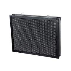 GLOBOSTAR® DISPLAY 90288 Κυλιόμενη Ψηφιακή Επιγραφή 64x48cm P10 Διπλής Όψης LED AC 220-240V Αδιάβροχο IP65 Κόκκινο - WiFi Control μέσω FK APP - Αισθητήρας Θερμοκρασίας & Υγρασίας - Μ70 x Π11 x Υ54.5cm