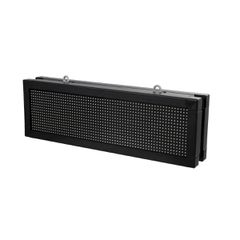 GLOBOSTAR® DISPLAY 90317 Κυλιόμενη Ψηφιακή Επιγραφή 64x16cm P10 Διπλής Όψης LED AC 220-240V Αδιάβροχο IP65 Πράσινο - WiFi Control μέσω FK APP - Αισθητήρας Θερμοκρασίας & Υγρασίας - Μ70.5 x Π11 x Υ22.5